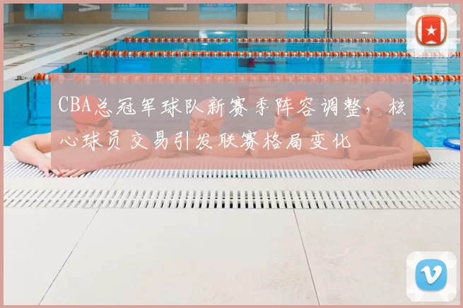 CBA总冠军球队新赛季阵容调整，核心球员交易引发联赛格局变化
