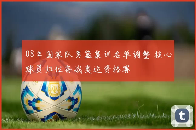 08年国家队男篮集训名单调整 核心球员归位备战奥运资格赛
