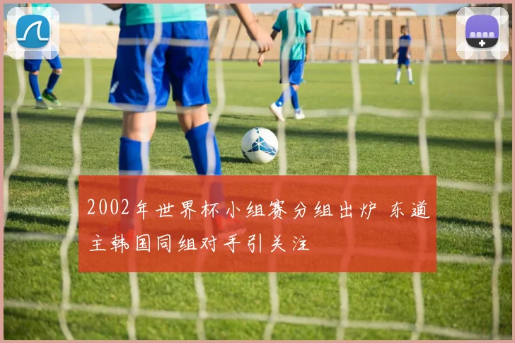 2002年世界杯小组赛分组出炉 东道主韩国同组对手引关注